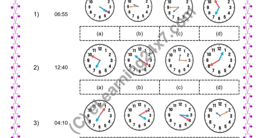 Choose Correct Time
