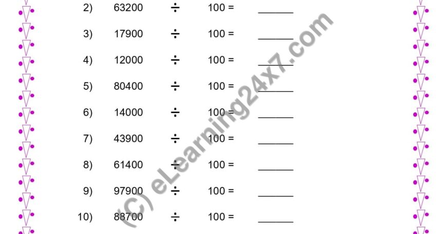 Division By 100