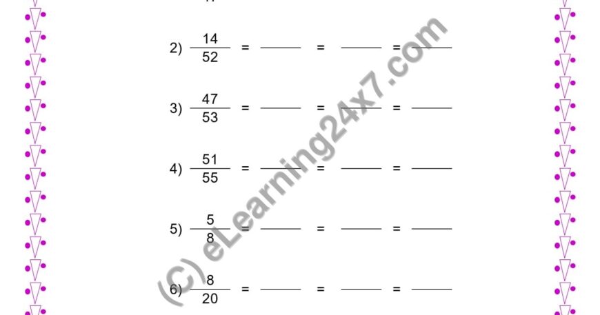 Write Next Equivalent Fraction