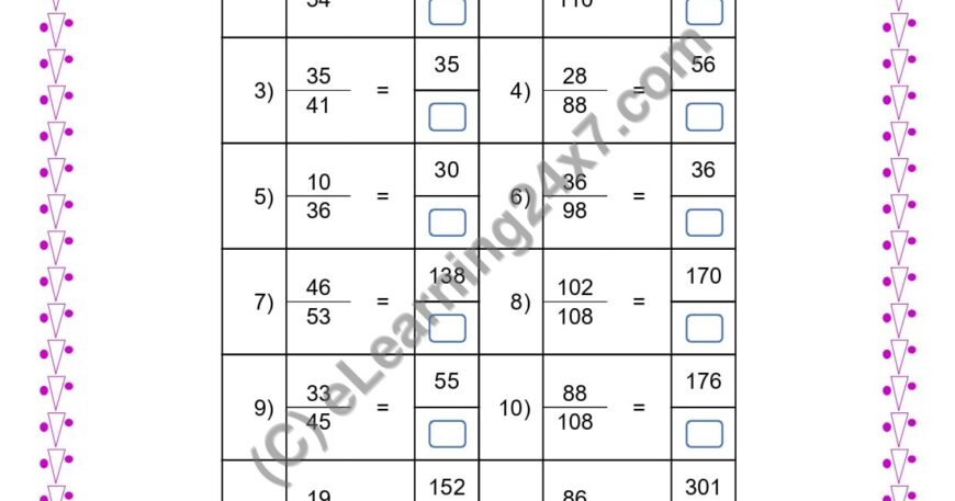 Write Missing Denominator