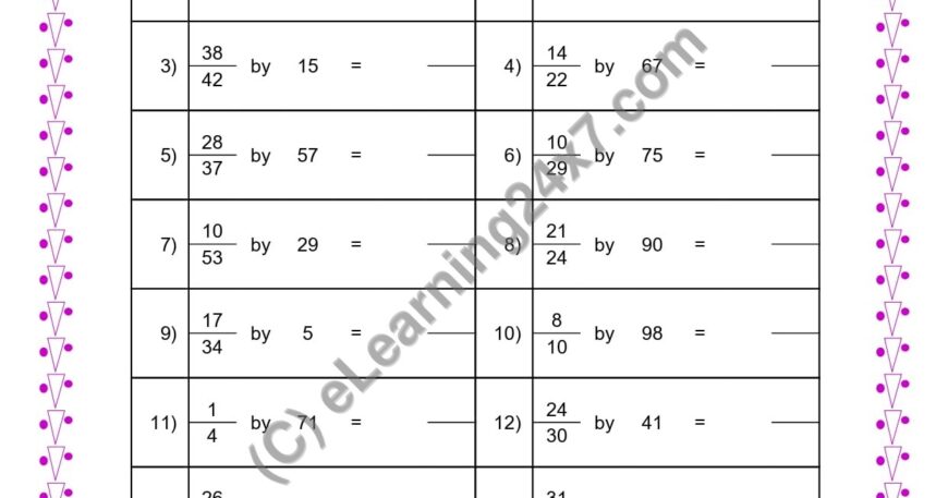 Multiply Fraction By