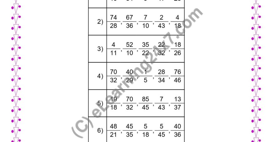 Pick Improper Fraction