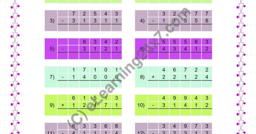 Mixed Sums of 5-Digits