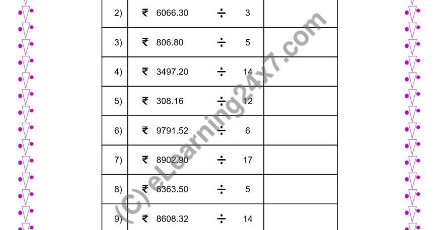 Divide Amount Below 10000
