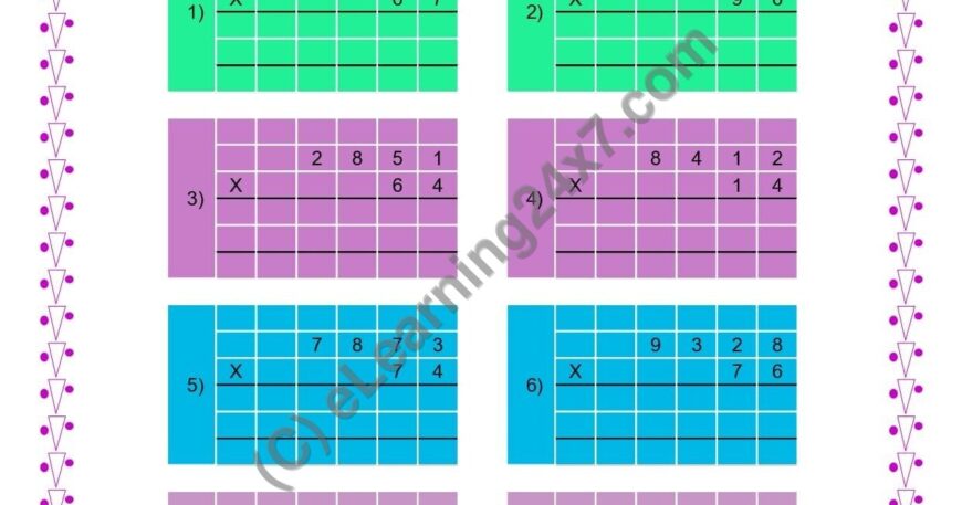 Multiplication of 4 Digits Number With 2 Digits Number