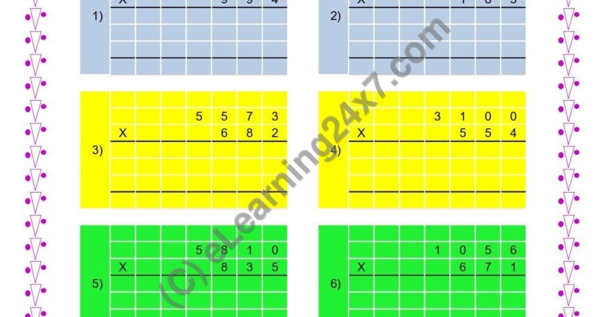 Multiplication of 4 Digits Number With 3 Digits Number