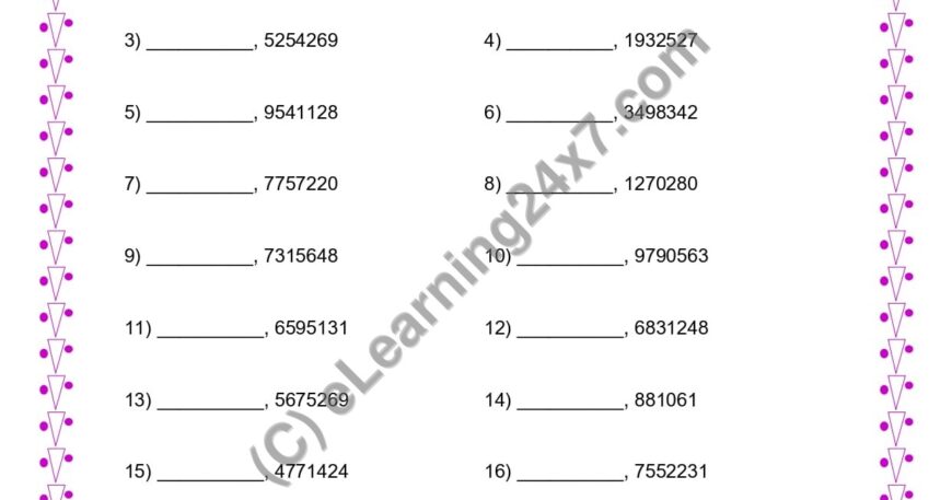 Get Predecessor Number