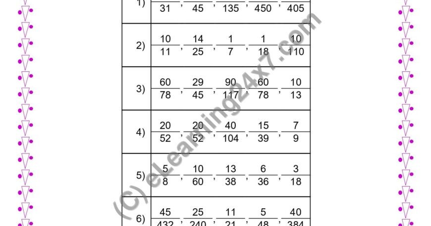 Choose Correct Equivalent Fraction