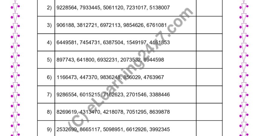 Find The Smallest Number