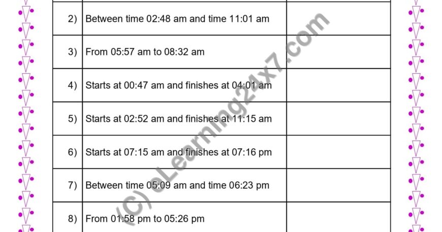 Calculate Time Duration