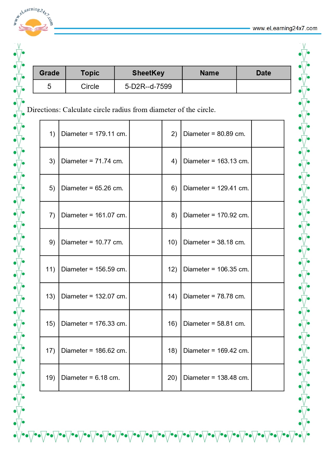 Grade 5 Geometry