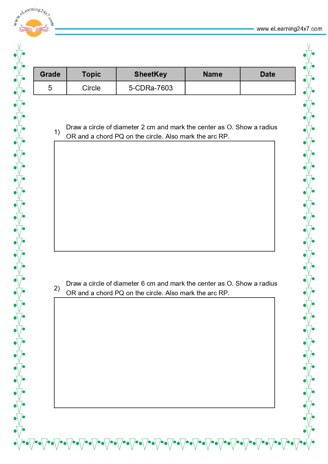 Grade 5 Geometry