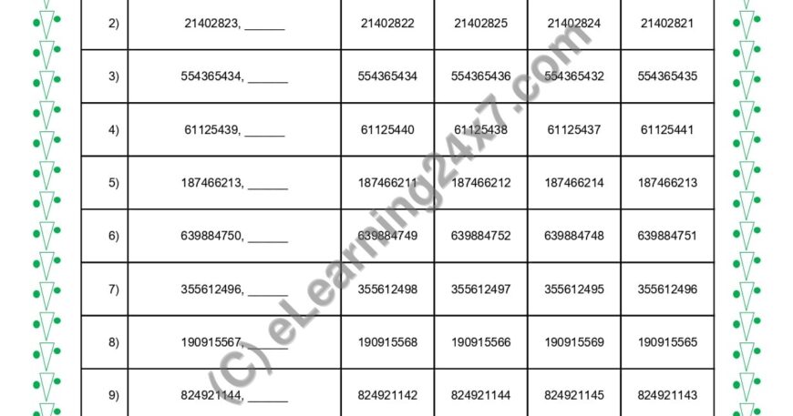 Pick Successor Number