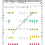Nursery, Maths, Counting - Count And Compare, printable PDF, instant download