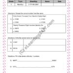 Grade 3, Maths - Fractions Mock Test Paper, printable PDF, instant download
