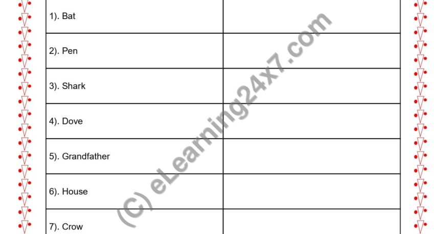 Grade 2, English, Singular Plural - Add '-s' To Convert To Plural, printable PDF, instant download