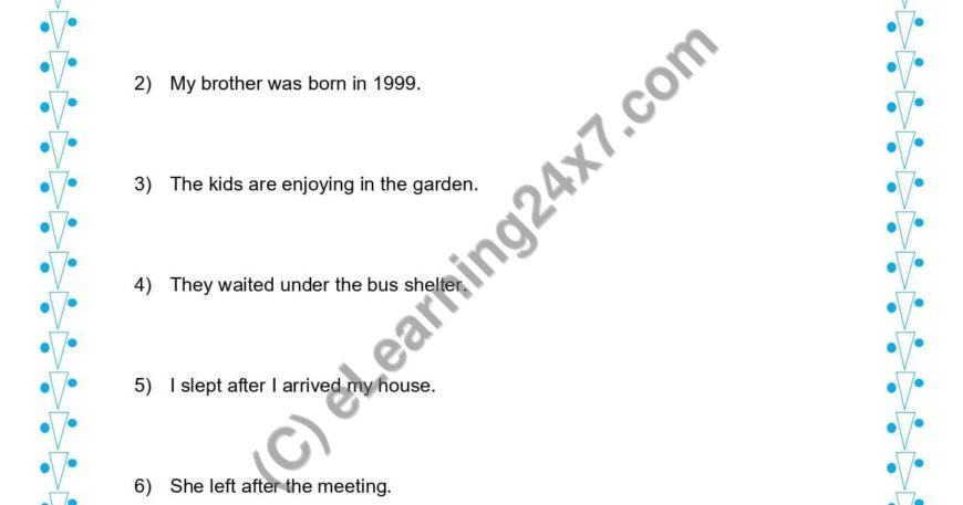 Grade 1, English, Preposition - Underline Preposition, printable PDF, instant download