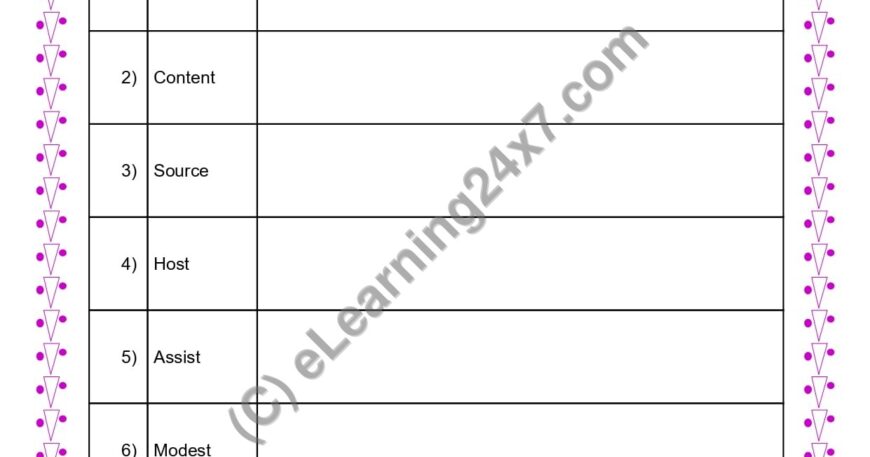 Grade 4, English, Sentences - Make Sentences, printable PDF, instant download