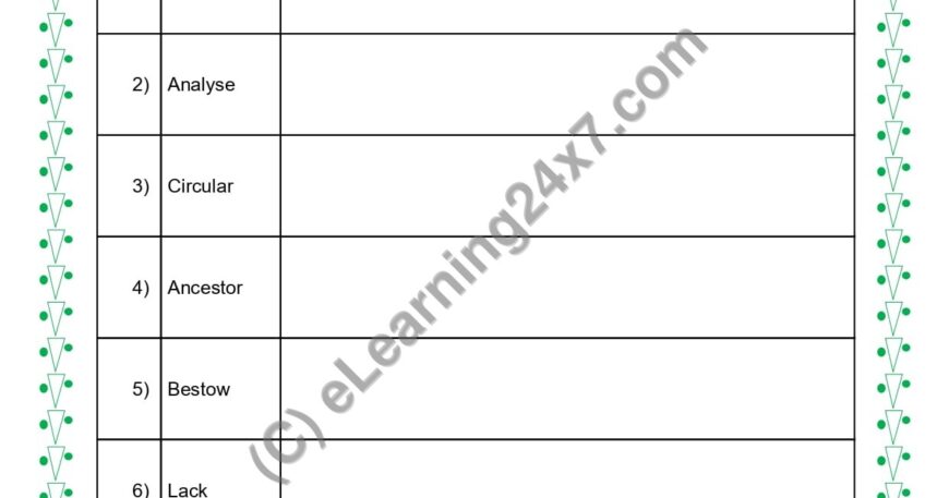 Grade 5, English, Sentences - Make Sentences, printable PDF, instant download