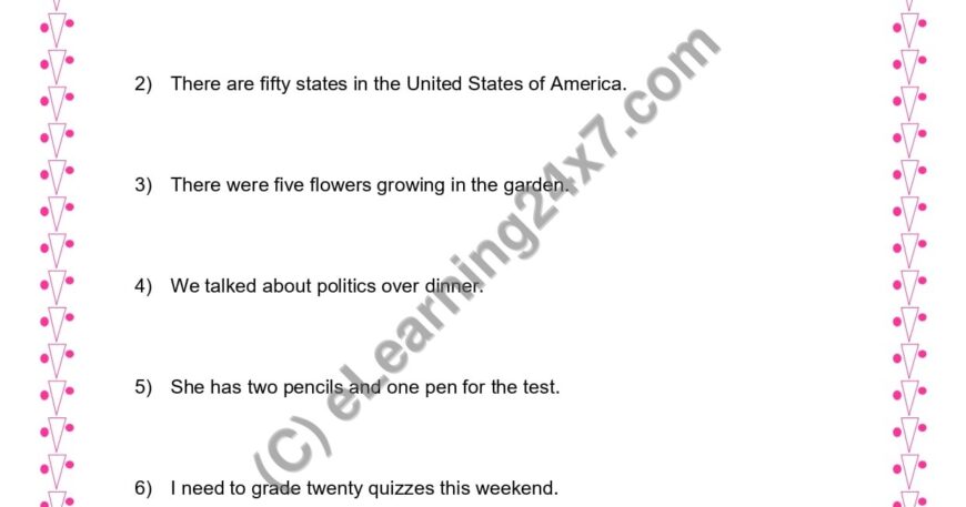 Grade 3, English, Noun - Identify Countable Noun & Uncountable Noun, printable PDF, instant download