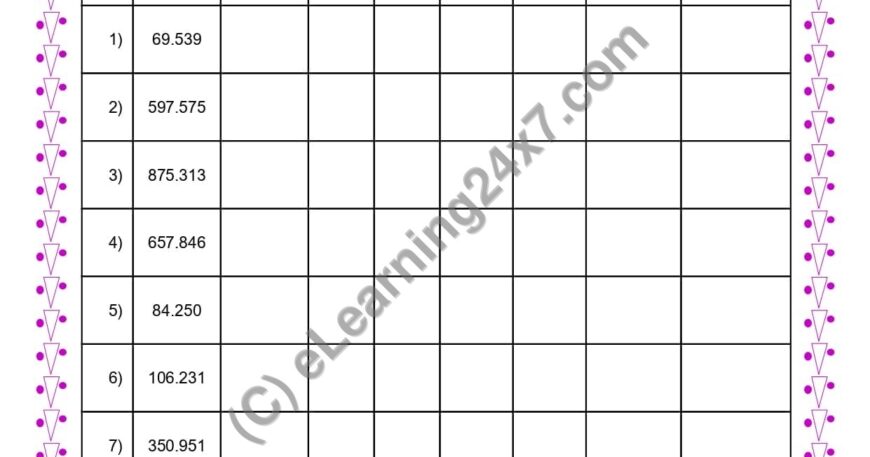 Write Place Value