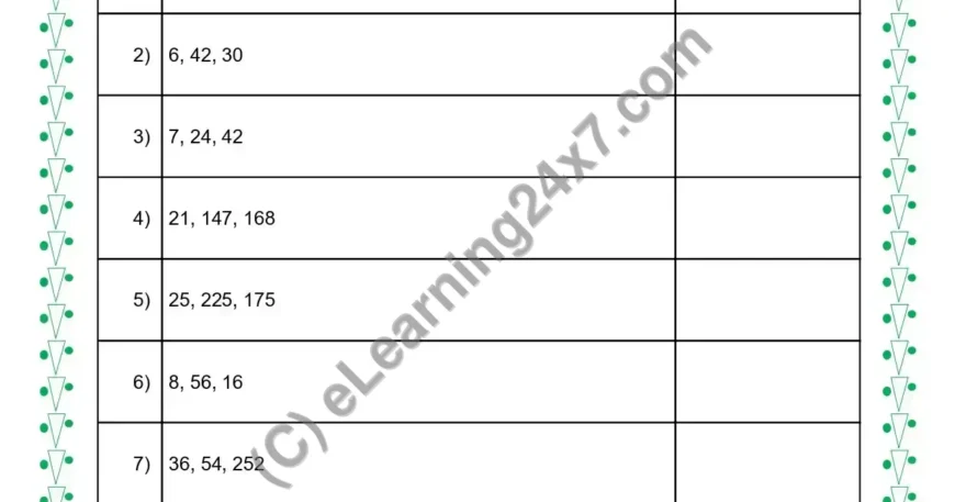 LCM of Three Numbers