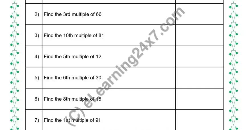 Get Nth Multiple (Simple)