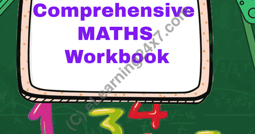 Grade 2, Maths - Comprehensive Workbook, table of contents, printable PDF, instant download