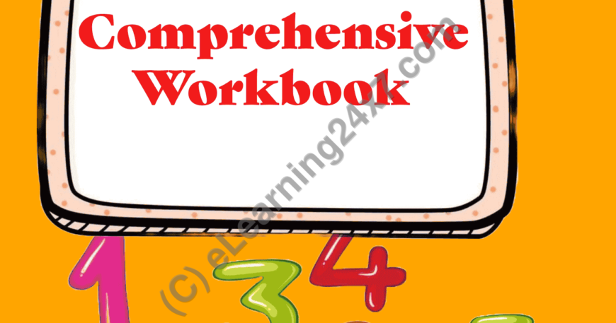 Grade 3, Maths - Comprehensive Workbook, table of contents, printable PDF, instant download