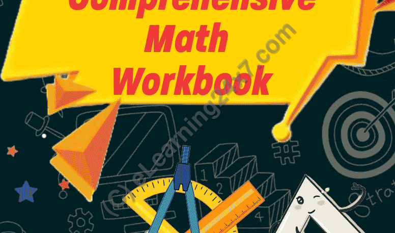 Grade 5, Maths - Comprehensive Workbook, table of contents, printable PDF, instant download