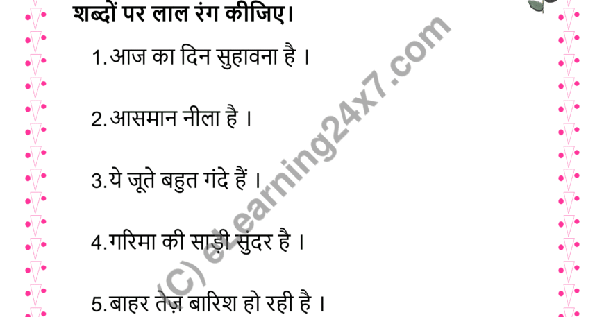 Underline Visheshan And Visheshya
