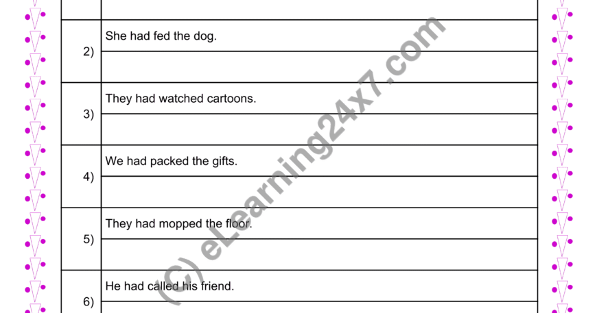 Tense Conversion : PP To Present Perfect