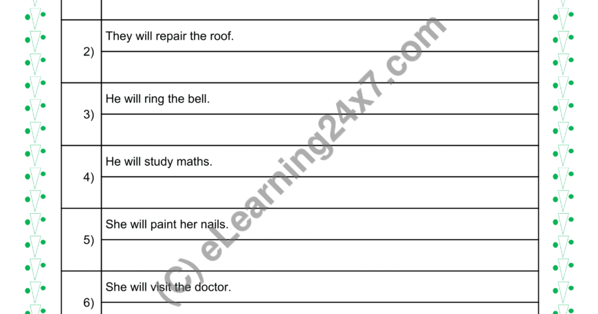 Tense Conversion : F To Present