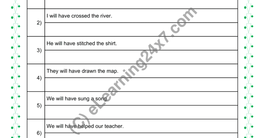 Tense Conversion : FP To Present Perfect
