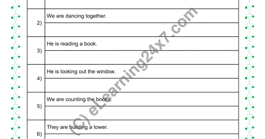 Tense Conversion : PrC To Present Perfect Continuous