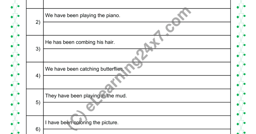 Tense Conversion : PrPC To Present Perfect