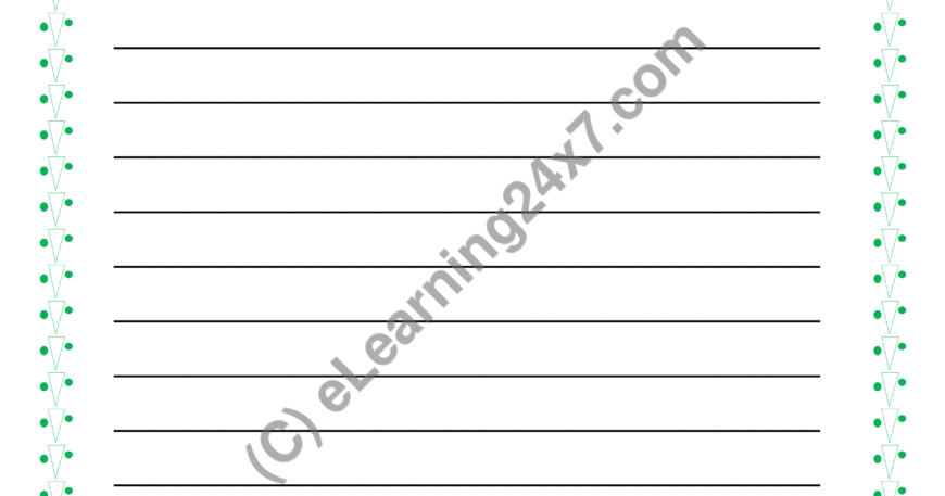 Hindi Paragraph Writing Mock Test Paper