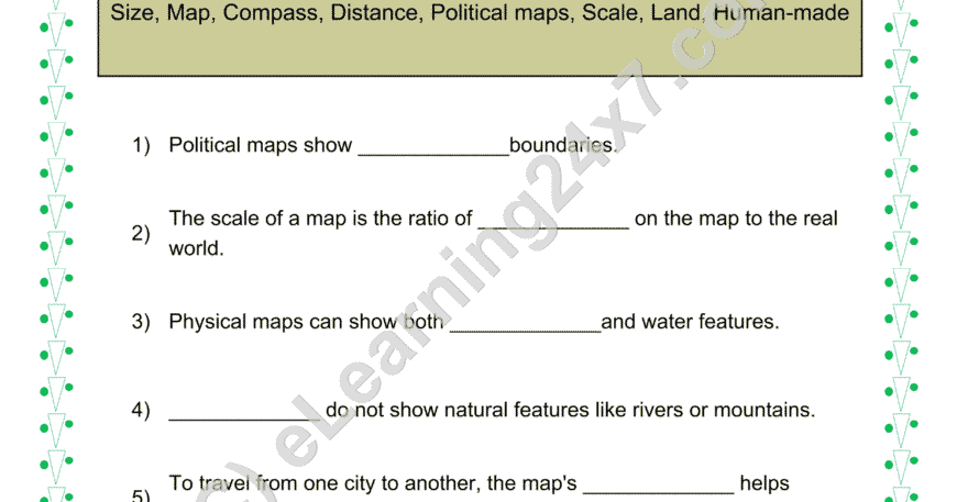 Map Types : Fill The Blanks