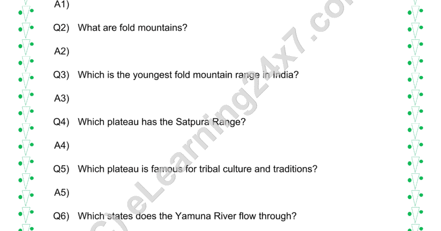 Mountain Types : Q & A