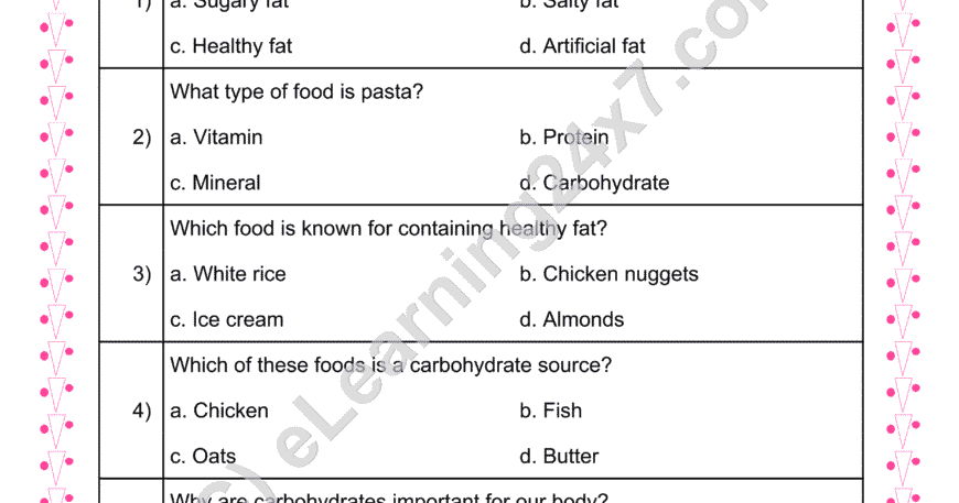 Food Components MCQs