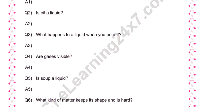 State Of Matter : Q & A