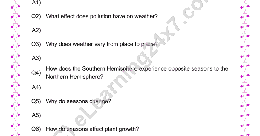Weather : True Or False