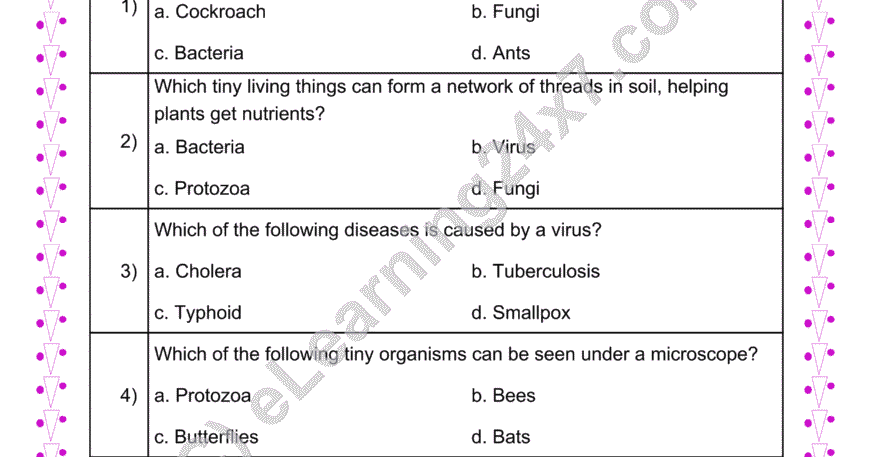 Microbes MCQs