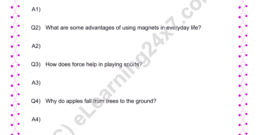 Force Questions And Answers