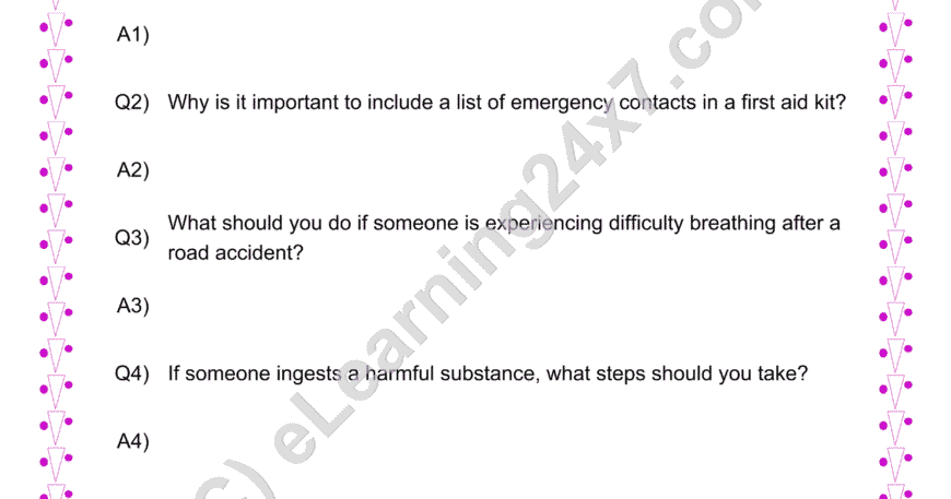 First Aid True Or False