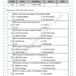 Grade 5, Science, Work Force Energy - & Energy : MCQs, printable PDF, instant download