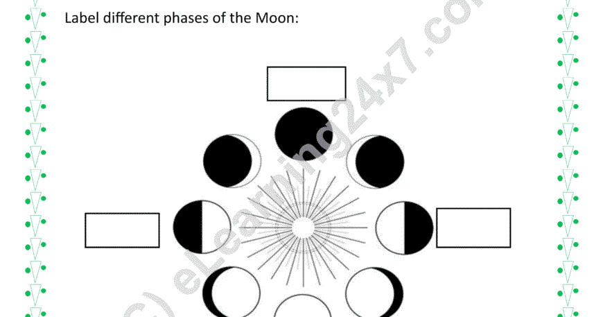 Label Phases Of Moon