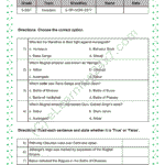 Invaders of India mock test papers for grade 5 social science (SST)