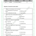 weather and climate mock test papers for grade 5 social science