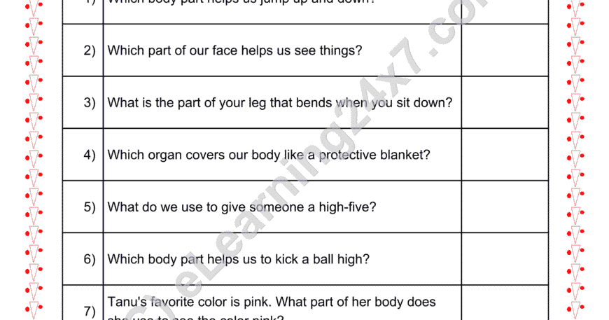 Identify External Body Part
